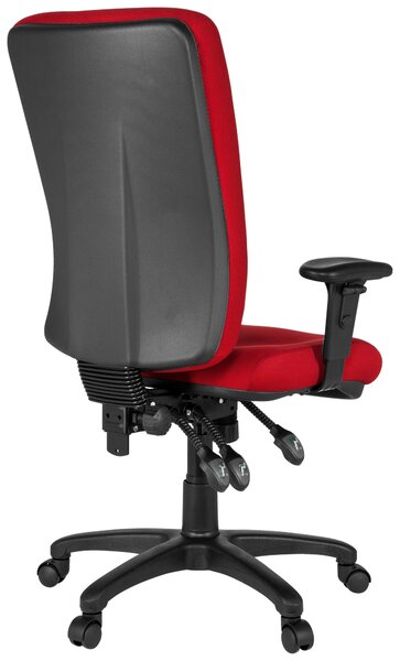 OTOČNÁ ŽIDLE, plochá tkanina, červená MID.YOU - Online Only kancelářské židle, Online Only