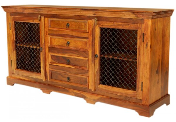Komoda 180x90x45 Jali z indického masivu palisandr
