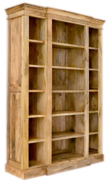 Knihovna Guru 140x200x45 z masivu mango