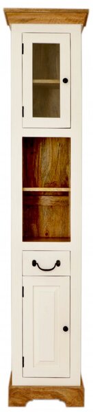 Skříňka do koupelny Retro 40x190x35 z mangového dřeva