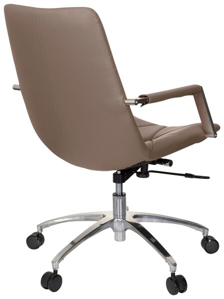 OTOČNÁ ŽIDLE, vzhled kůže, cappuccino MID.YOU - Online Only kancelářské židle, Online Only