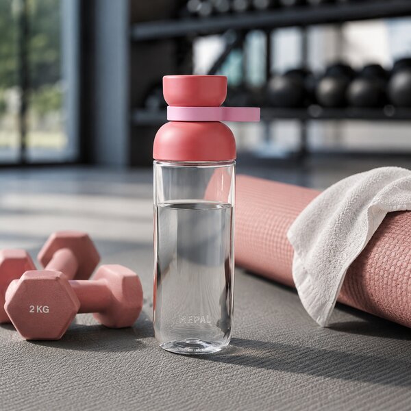 Láhev na vodu Vita, 500ml, Mepal, tmavě růžová