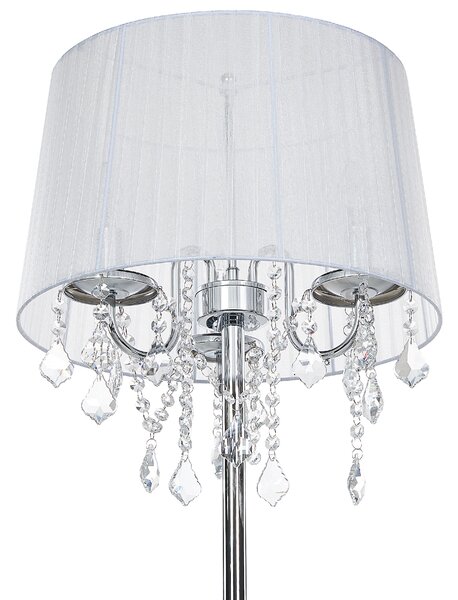 Stojací lampa EVANS Kov Bílá