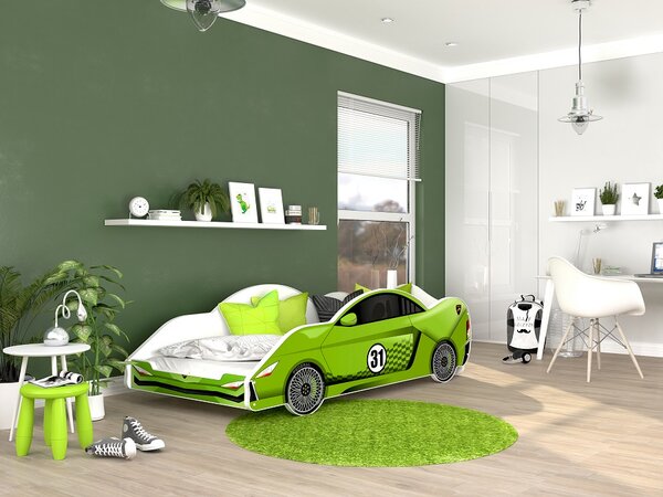 AJK Dětská postel auto 180x90 cm 12