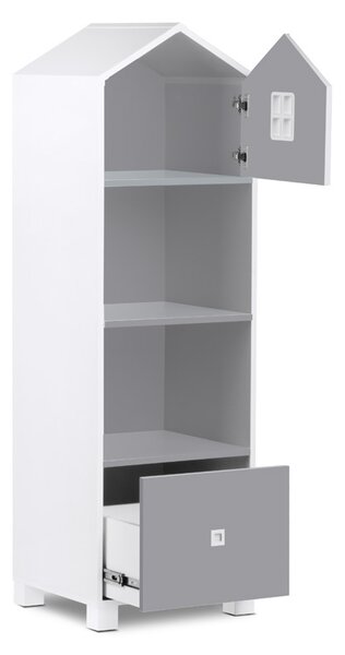 Dětský regál Mirum 06 - šedý