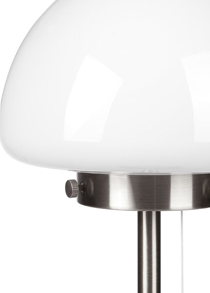 Stolní lampa MORUGA Kov Stříbrná