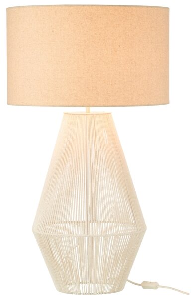 J-line Bílá stolní lampa Striing 78 cm