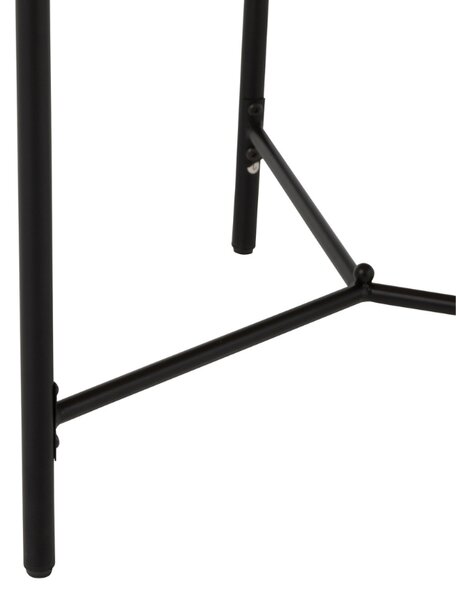 -25 % Dny MOMENTI– J-line Hnědý odkládací stolek Mell 64 x 45 cm