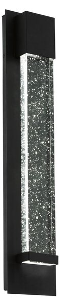 EGLO Venkovní designové nástěnné LED svítidlo VILLAGRAZIA, černé, 120x40cm 98154