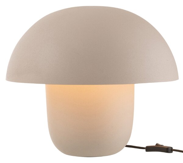 J-line Béžová kovová stolní lampa Cordelius 35 cm