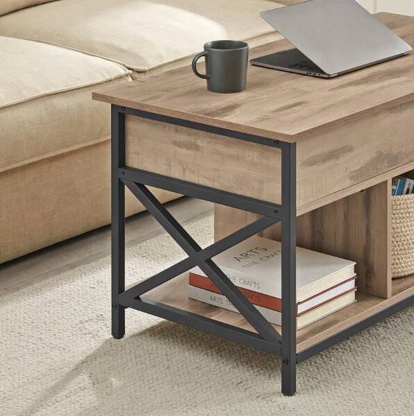 Konferenční stolek TAYLOR SONOMA s výsuvnou deskou 100x50 cm