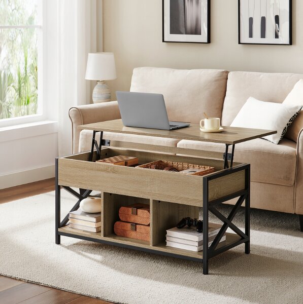 Konferenční stolek TAYLOR SONOMA s výsuvnou deskou 100x50 cm