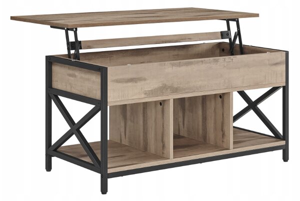 Konferenční stolek TAYLOR SONOMA s výsuvnou deskou 100x50 cm
