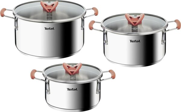 Tefal - Sada hrnců 6 ks OPTI'SPACE