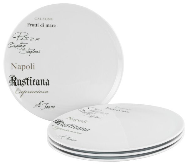 SADA TALÍŘŮ NA PIZZU, keramika, 33 cm Creatable - Online Only nádobí, Online Only
