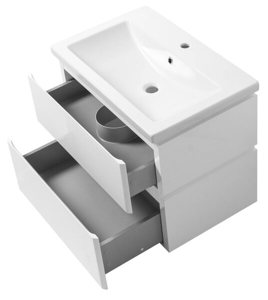 Lavedo Lion II 70 White koupelnová skříňka s umyvadlem