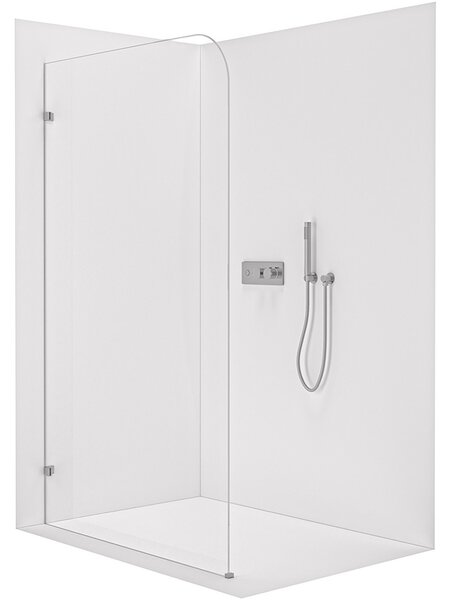 Sprchová zástěna Walk-in Orbis L/P - 8 mm - chrom, transparentní sklo - 70x200 cm