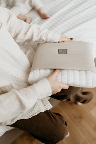Skládací přebalovací podložka a plenkovník Sleepee Grey