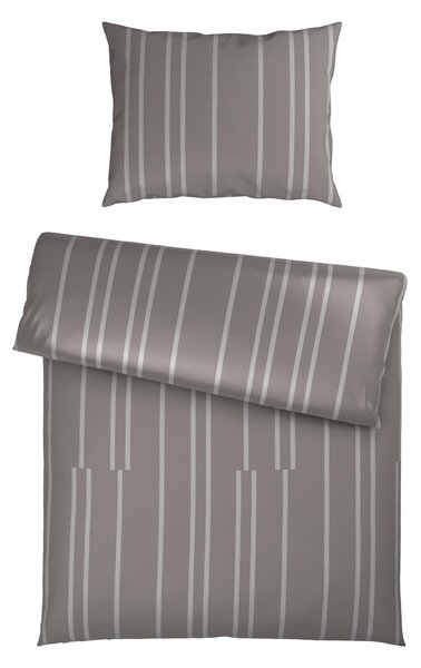 POVLEČENÍ, satén, barvy stříbra, 140/200 cm Dieter Knoll - Povlečení