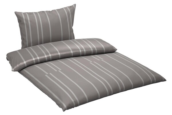 POVLEČENÍ, satén, barvy stříbra, 140/200 cm Dieter Knoll - Povlečení