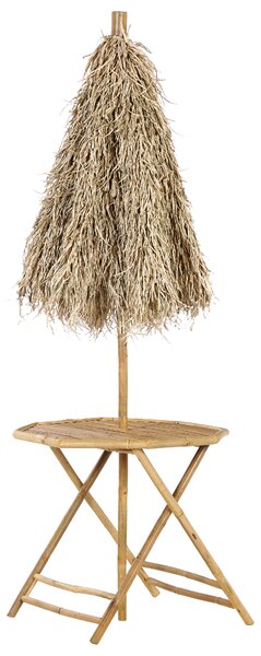Bistro stolek MOLISE 85 cm 85 cm Bambus Světle hnědá