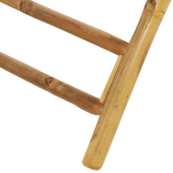 Bistro stolek MOLISE 85 cm 85 cm Bambus Světle hnědá