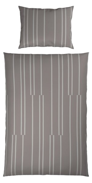 POVLEČENÍ, satén, barvy stříbra, 140/200 cm Dieter Knoll - Povlečení
