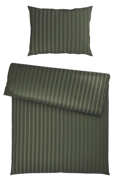 POVLEČENÍ, satén, zelená, 140/200 cm Dieter Knoll - Povlečení