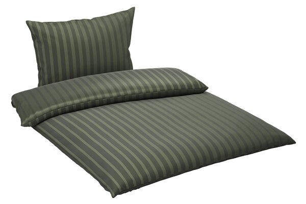 POVLEČENÍ, satén, zelená, 140/200 cm Dieter Knoll - Povlečení