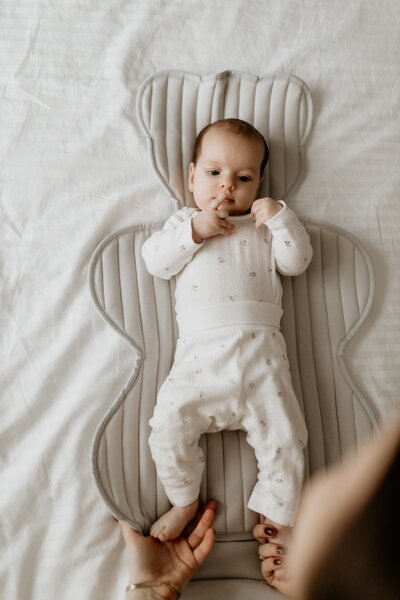 Skládací přebalovací podložka a plenkovník Sleepee Grey