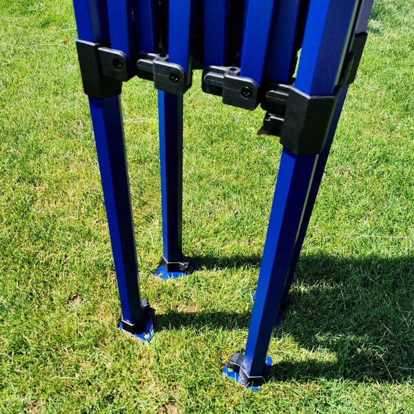 BRIMO Párty stánek 2x3m | Rychle Skládací altán - bez 3 stěn - Béžová S. Ocel eco