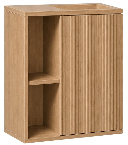 Umyvadlová skříňka pro WC Sofia - dub medový - 49,5x62x25 cm