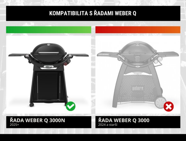 Weber Otáčecí špíz pro grily Q3000N