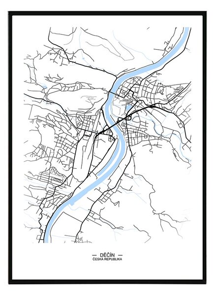 Děčín - 30x40 cm Obraz
