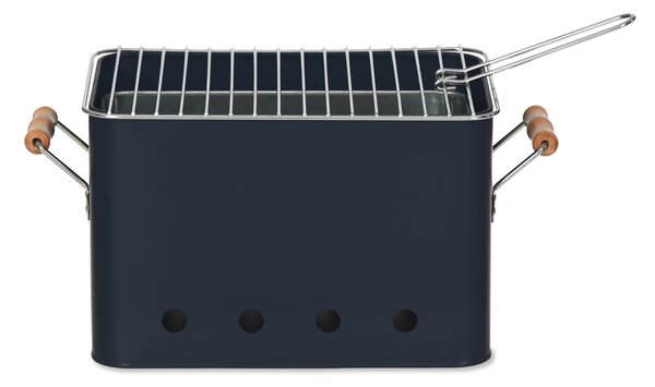 Přenosný gril Cleveley Bucket BBQ Blue Garden Trading