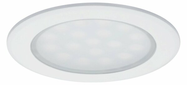 Paulmann LED nábytkové vestavné svítidlo kruhové 2ks sada 2x2,5W bílá mat 999.21 P 99921