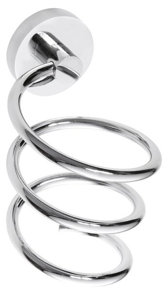 Sapho Sapho, X-ROUND držák fénu, spirálový, chrom, XR002