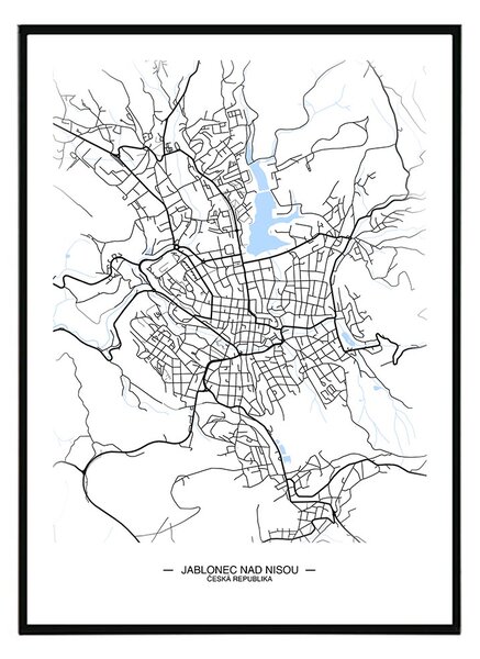 Jablonec nad Nisou - 30x40 cm Obraz