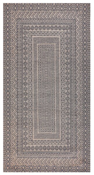 Koberec BAGLAR Šedá 80 x 150 cm Juta