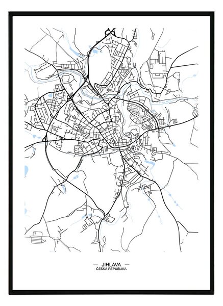 Jihlava - 30x40 cm Obraz