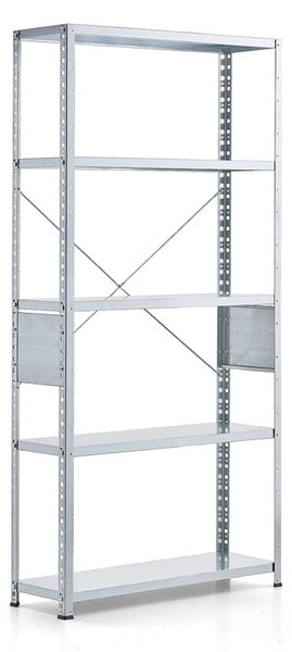 AJ Produkty Regál FIRST, 1960x1010x300 mm, galvanizovaný