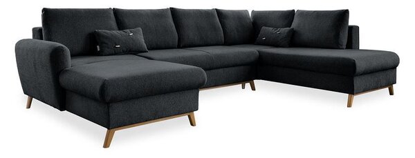 SEDACÍ SOUPRAVA, textil, tmavě šedá MID.YOU - Sedací soupravy, Online Only