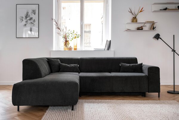 ROHOVÁ SEDAČKA, textil, tmavě šedá MID.YOU - Sedací soupravy, Online Only