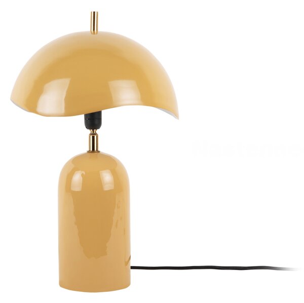 Leitmotiv Stolní designová kovová lampa 2228YE, žlutá