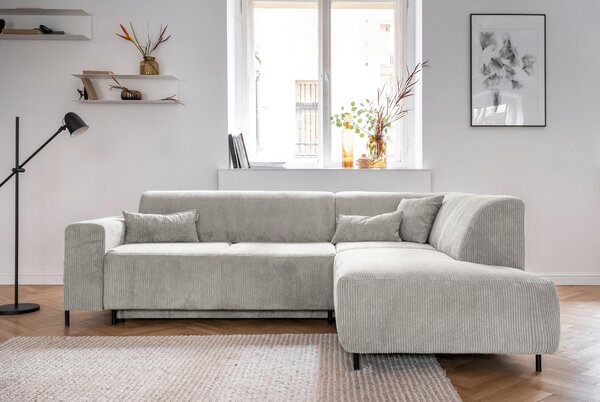 ROHOVÁ SEDAČKA, textil, béžová MID.YOU - Sedací soupravy, Online Only
