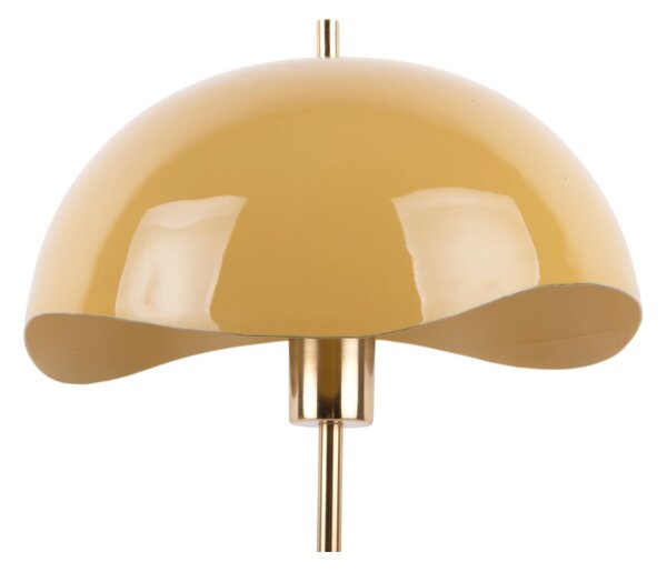 Leitmotiv Stolní designová kovová lampa 2125YE, žlutá