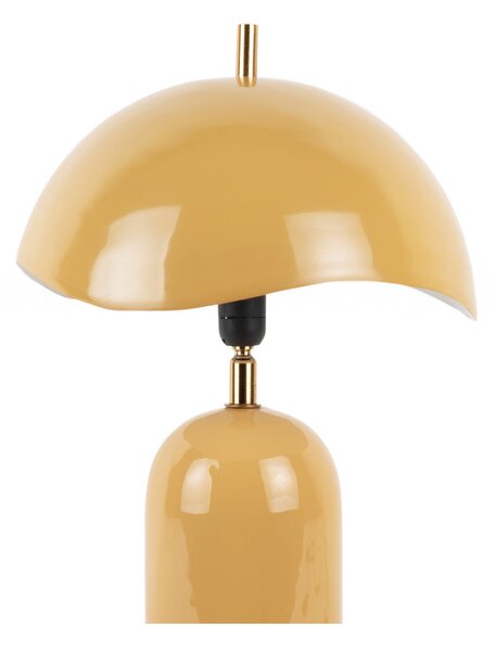 Leitmotiv Stolní designová kovová lampa 2228YE, žlutá