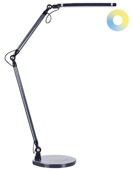 LED stolní lampa GRUS se stmívačem Kov Černá