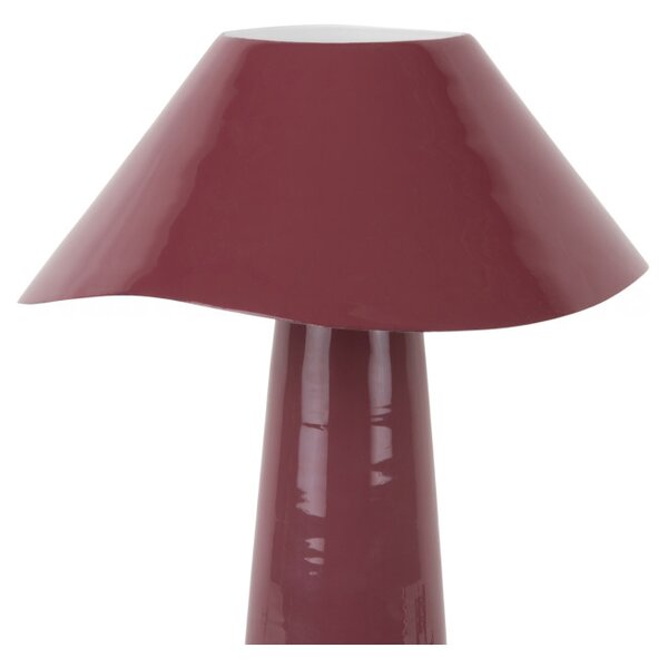 Leitmotiv Stolní designová kovová lampa 2229PU, bordová