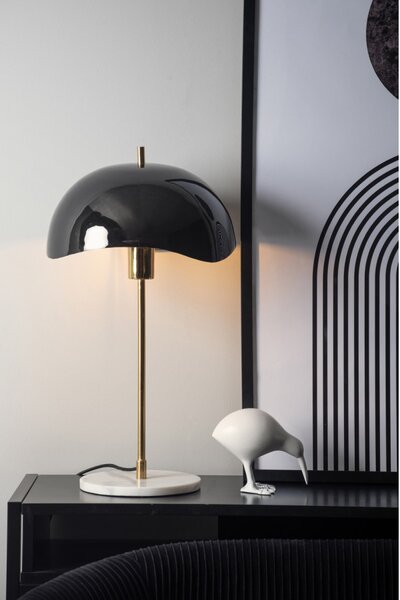 Leitmotiv Stolní designová kovová lampa 2125BK, černá